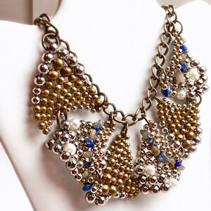 ANTHROPOLOGIE Pam Hiran Jewelry Designer Necklace